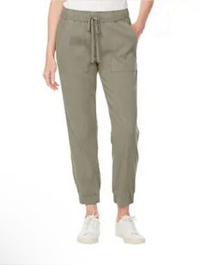 Buffalo David Bitton Women’s Green Utility Pants Pull-On Size Medium, Urban